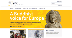 Desktop Screenshot of europeanbuddhism.org